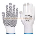   Portwest Grip 13 PVC pöttyös érintőképernyős kesztyű (12 pár)