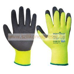 Portwest Mártott latex védőkesztyű, téli kivitel Portwest Mártott latex védőkesztyű, téli kivitel