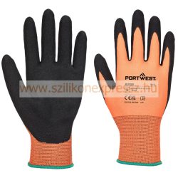 Portwest A335 - Dermi-Grip NPR15 Nitrile Sandy kesztyű Portwest A335 - Dermi-Grip NPR15 Nitrile Sandy kesztyű