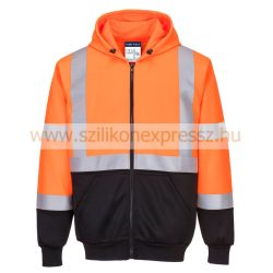 Portwest Hi-Vis kéttónusú kapucnis pulóver