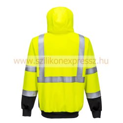 Portwest Hi-Vis kéttónusú kapucnis pulóver