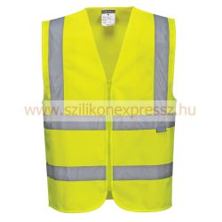 Portwest Hi-Vis cipzáras mellény