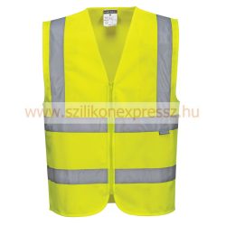 Portwest Hi-Vis cipzáras mellény