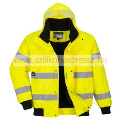 Portwest Hi-Vis 3 az 1-ben Bomber dzseki