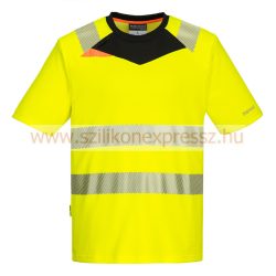 Portwest DX4 Hi-Vis rövid ujjú pólóing