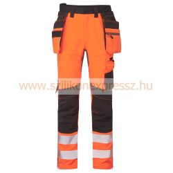 Portwest DX4 Hi-Vis lengőzsebes nadrág