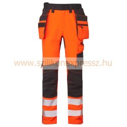 DX4 Hi-Vis nadrág lezippzározható lengőzsebbel