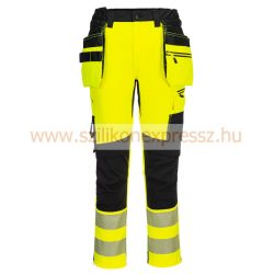 DX4 Hi-Vis nadrág lezippzározható lengőzsebbel