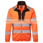 Portwest DX4 Hi-Vis cipzáras pulóver