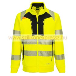 Portwest DX4 Hi-Vis cipzáras pulóver