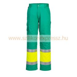 Portwest Hi-Vis könnyű, kéttónusú Combat nadrág