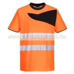 Portwest PW2 Hi-Vis rövid ujjú pólóing