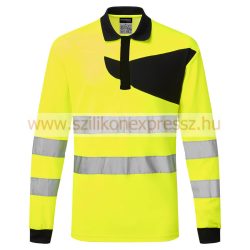 Portwest PW2 Hi-Vis Polo Shirt L/S