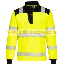 Portwest PW3 Hi-Vis 1/4 Zip melegítőfelső