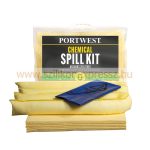 Portwest PW Spill (20 liter) vegyi szorbens készlet (6 db)