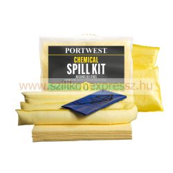 Portwest PW Spill (50 liter) vegyi szorbens készlet (3 db)