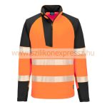 Portwest PW3 Hi-Vis 1/4 cipzáras pulóver