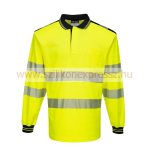 Portwest PW3 Hi-Vis hosszú ujjú pólóing