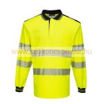 Portwest PW3 Hi-Vis hosszú ujjú pólóing
